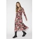 thumbnail image 1 of Vestido Mesh Lucía Burdeo vino M, 1 of 5