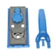 thumbnail image 3 of plantilla bolsillo taladro redondo tenon localizador carpintería carpintería herramienta de unión, 3 of 5