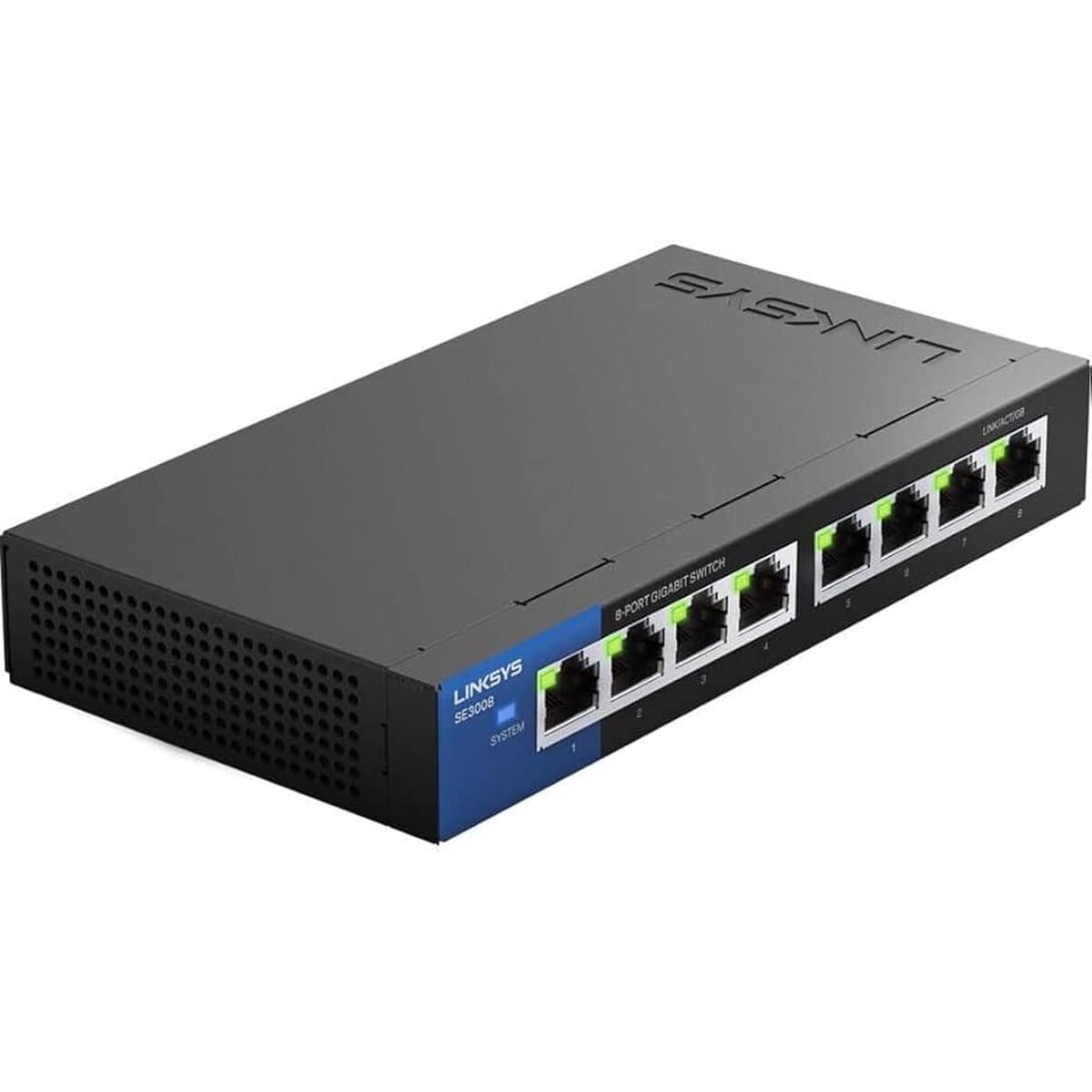 Switch Linksys 8 Puertos Gigabit Poe Se3008