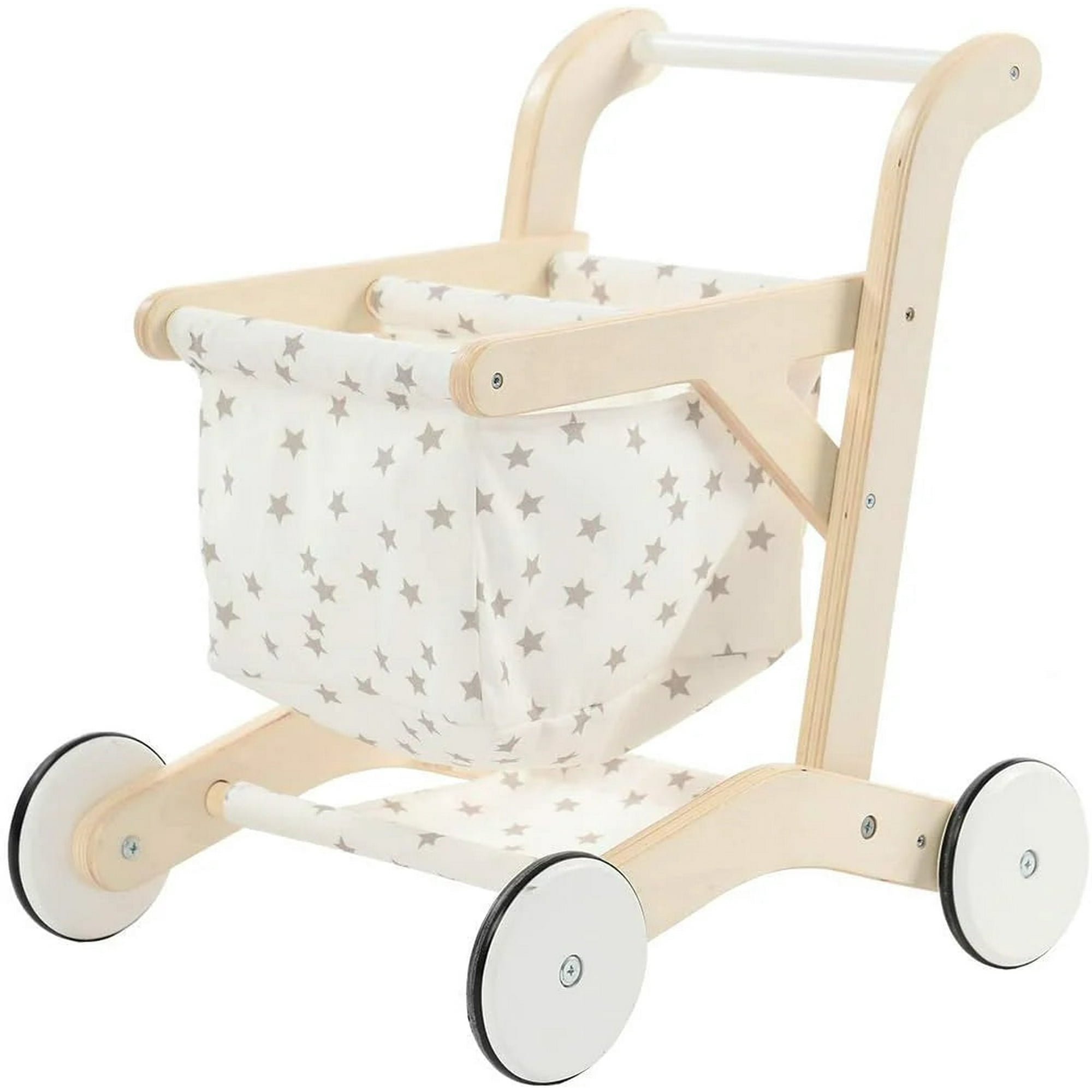 Jugueteria Estelar - Carrito De Compras Madera