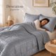 thumbnail image 3 of CUBRECAMA MARTINÉ MICROFIBRA EMBOSSED SONYA CON SHERPA 2.5 PLAZAS GRIS – 260 X 250 CM, 3 of 3