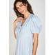 thumbnail image 4 of Vestido Claire Manga Campana Eclipse azul L, 4 of 5