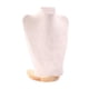 thumbnail image 5 of Busto De Exhibición De Collares Con Cadena, Soporte De Maniquí Para Mostrador De Casa, Tienda, 30 Cm, Terciopelo Beige, 5 of 5