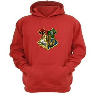 Genérico - Polerón Canguro Howarts Rojo Talla Xs Unisex