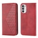 thumbnail image 1 of Funda Flip FOXDOCK para Motorola Moto G22 , Estilo Billetera con Diseño Rombo, Correa de Mano y Soporte, Uso Diario, 1 of 6