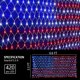 thumbnail image 2 of Guirnalda de Luces MINIAO Bandera Americana 420 LEDs Impermeable, 2 of 6