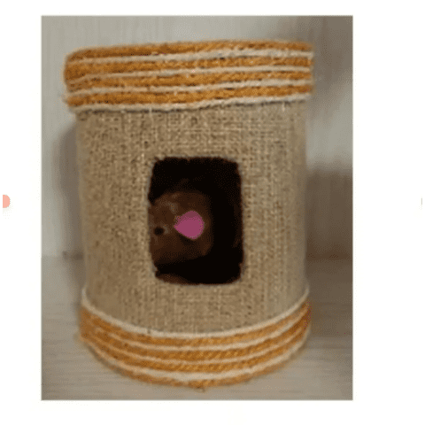 Genérico - Cubo Rascador Para Mascotas Gatos