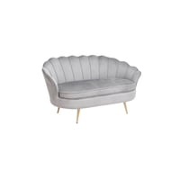 Habita2 Chile - Sillon Shell 3 Cuerpos Gris Gold
