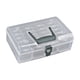 thumbnail image 2 of Caja Organizadora De Plástico Transparente Con 24 Compartimentos Para Pulseras Anillos Pendientes, 2 of 5