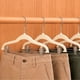 thumbnail image 1 of Colgadores de Ropa con clip Pack 6 beige Antideslizantes Nautica Home, 1 of 5