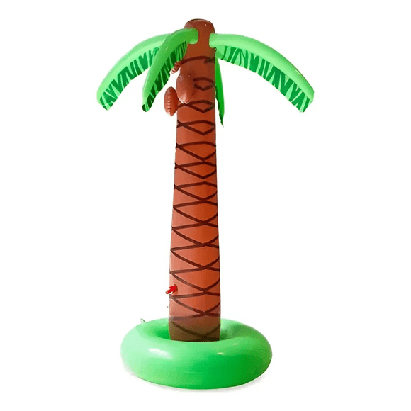 Palmera Inflable Rociador De Agua 155cm Piscina Niños Verano