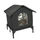 thumbnail image 2 of Casa Para Gatos Portátil E Impermeable Para Exteriores, Refugio Para Gatos Para El Patio Exterior En Invierno, Talla S, Color Negro, 2 of 5
