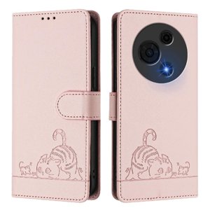 Funda Tipo Cartera Foxdock Para Tcl 60 Nxtpaper Con Soporte, Ranuras, Rfid, Diseño De Gato