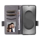 thumbnail image 4 of Funda Cartera para Samsung Galaxy S26 Ultra Tapa Flip con Ranuras y Soporte Gris, 4 of 5