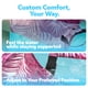 thumbnail image 4 of Flotadores inflables para piscina con forma de hojas tropicales para adultos, paquete de 2, 4 of 8