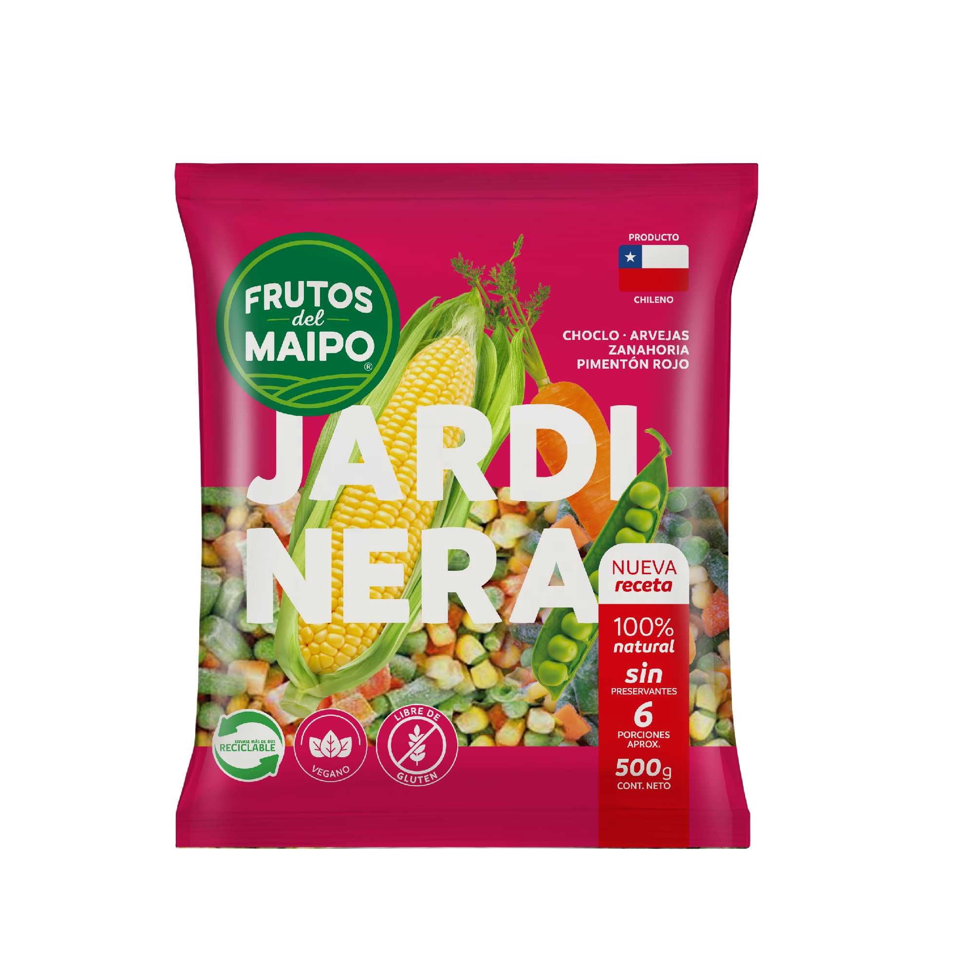 Jardinera De Verduras Congeladas 500 g Frutos del Maipo
