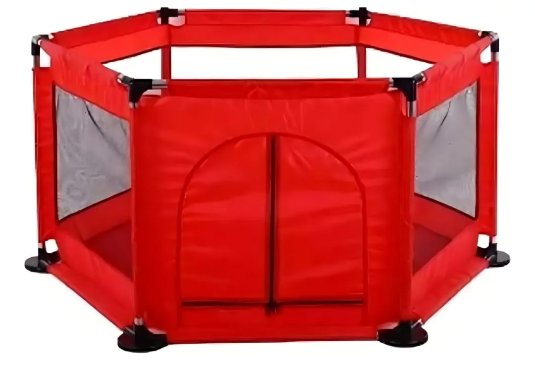 Joga - Corral De Seguridad Con Hexagonal Rojo