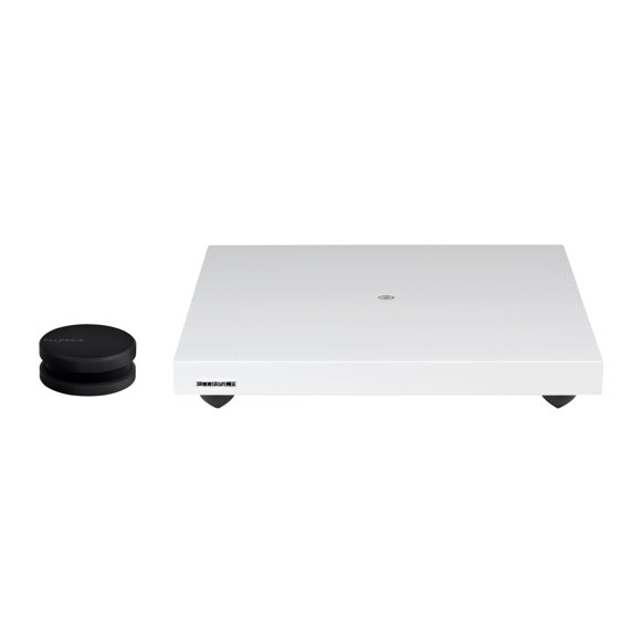 Base de aislamiento para tornamesa Fluance 2.44 × 17.13 × 14.96 in Blanco