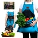 thumbnail image 1 of Delantal de jardinería Grace and August para mujer y hombre con 7 bolsillos, 1 of 6