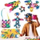 thumbnail image 1 of Juguete magnético de construcción Clixo Rainbow, paquete de 42 piezas, 1 of 7