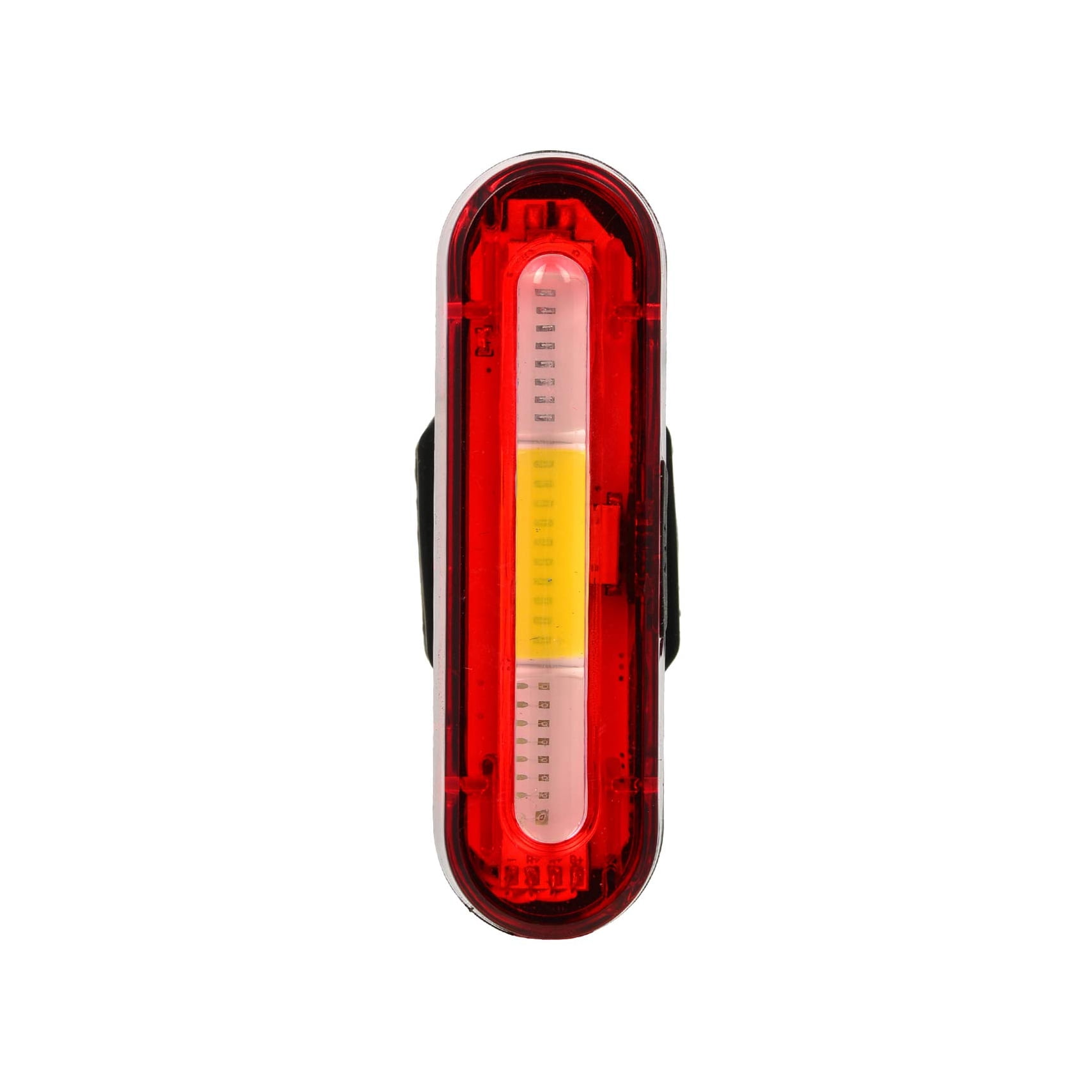 Frc - Luz Tricolor Led Para Bicicleta Recargable Rojo/blanco/azul