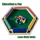 thumbnail image 5 of Juego Shut The Box Vamslove para 6 jugadores con 16 dados y bolsa, 5 of 8