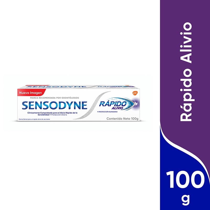 Sensodyne - Crema Dental Rápido Alivio