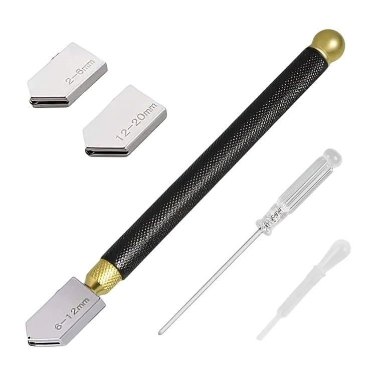 Genérico - Diamante Corta Vidrio 7 Pulgadas 175mm Con Pipeta