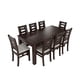 thumbnail image 1 of Juego de Comedor Sevilla 8 Sillas chocolate Mesa Rectangular Madera, 1 of 6