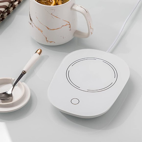 Calentador de tazas de café Civi con interruptor de pantalla táctil, negro