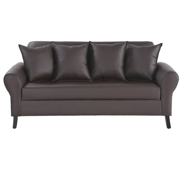 Sofa Lua 3c Pu 20 Chocolate