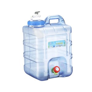 Ioensy - Contenedor De Agua Tanque De Agua Portátil Con Asa Portador De Botellas De Agua Vacías