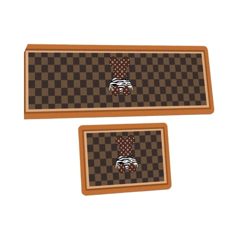 Teng Fei - Alfombras Decorativas Antideslizante Oso