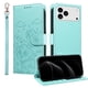 thumbnail image 1 of Funda Cartera para iPhone 17 Pro Max Perro Cachorro Grabado con Tarjetas Soporte Correa Verde, 1 of 6