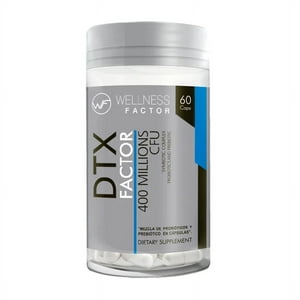 Wellness Factor - Dtx Factor 400 Millions Cfu Probioticos & Prebioticos -