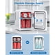thumbnail image 2 of Mini Refrigerador Eléctrico 4L/6 Latas Portátil Compacto Blanco, 2 of 4