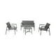 thumbnail image 1 of Juego Set Terraza Portofino 4 Piezas Con Cojin Northwest gris Tamano Unico, 1 of 5