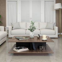 Tuhome - Mesa De Centro Bengali Coñac Y Wengue