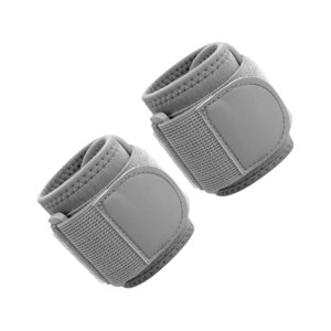 Magideal - 2 Muñequeras Deportivas, Muñequera Ajustable, Flexible, Multifuncional, Correas De Muñeca Para Fitness, Protector De Muñeca Para Gimnasio Y Baloncesto Gris