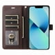 thumbnail image 5 of FOXDOCK Funda tipo Cartera para iPhone 15 – Cubierta de Cuero PU con Múltiples Ranuras, Bolsillo para Efectivo y Correa de Muñeca, 5 of 6
