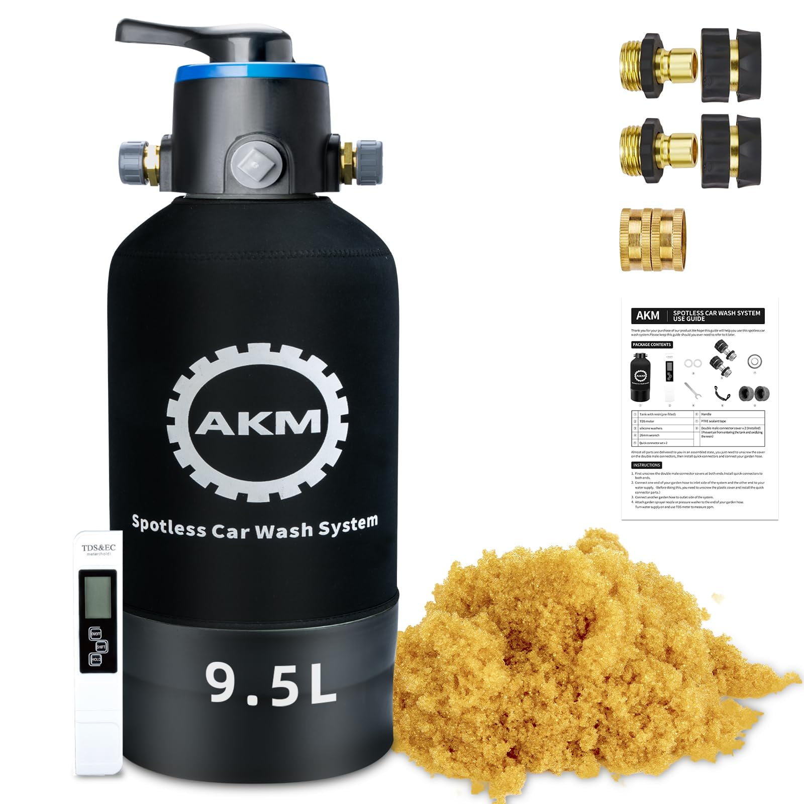 Sistema De Agua Desionizada Akm Spotless Water Para Lavado De Autos