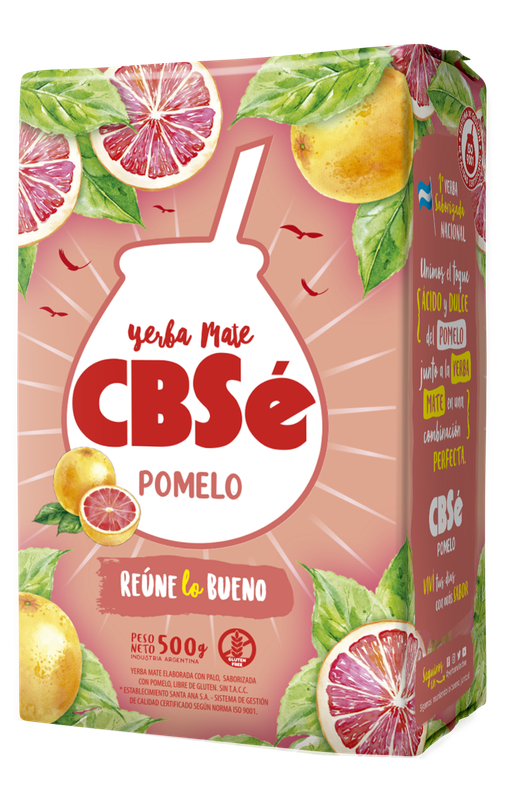 Rakko Natural - Yerba Mate Cbse Pomelo 500Gr