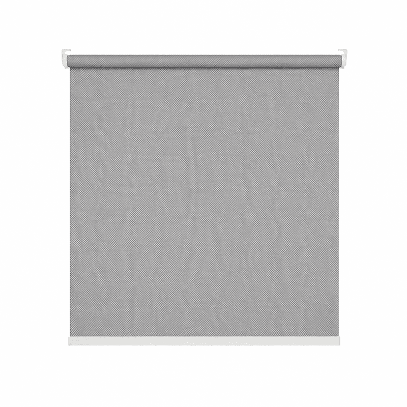 Cortina Roller Blackout 1 Paño 160x200 Sin Cenefa Gris Guiza