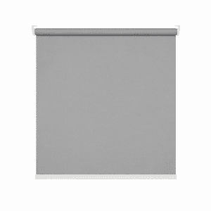 Cortina Roller Blackout 1 Paño 100X200 Sin Cenefa Gris Guiza