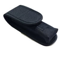 Beeman - Funda Cargador Navaja Cortapluma 4X14Cm Negra Velcro Al Cinto