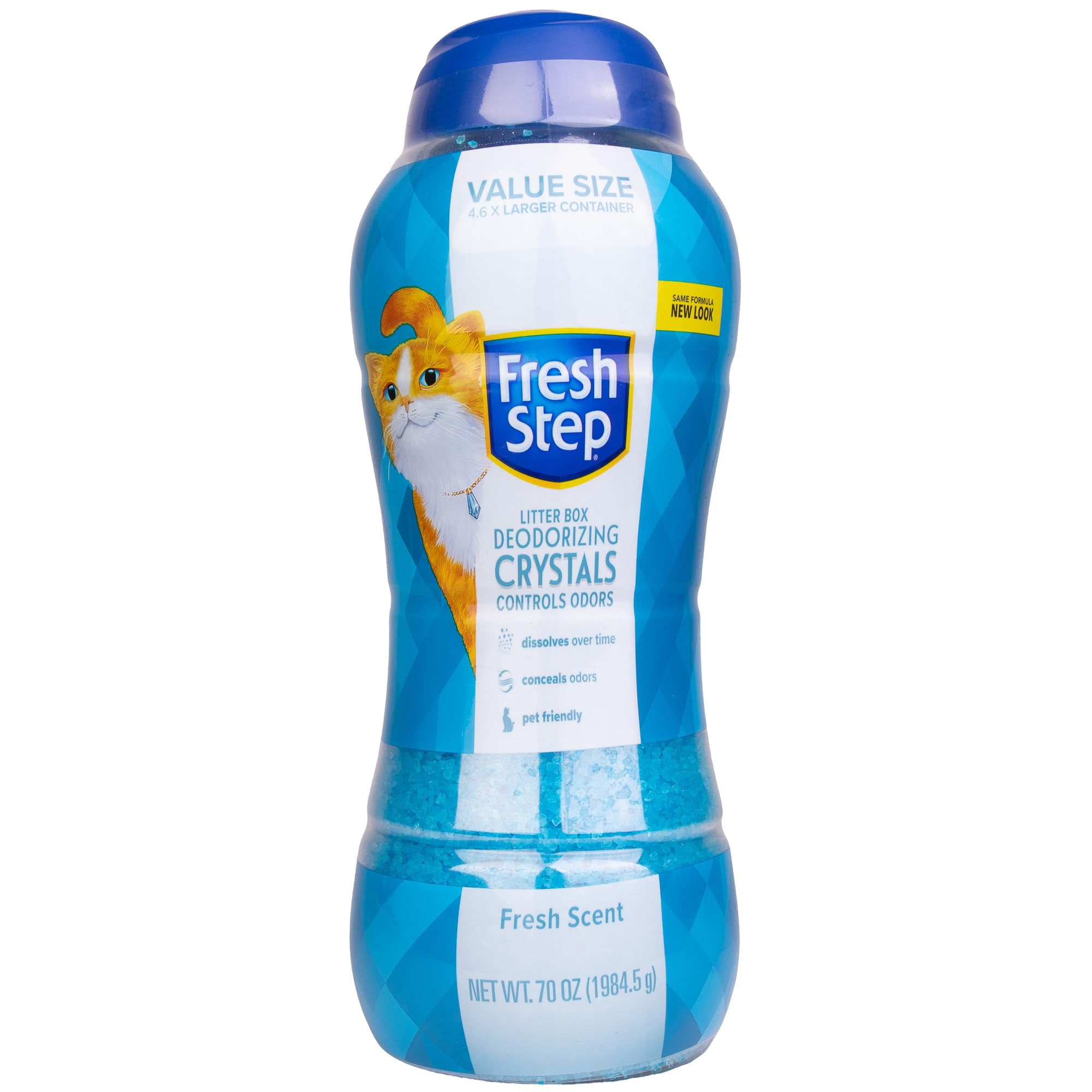 Fresh Step Litter Accessories - Arena Para Gatos Crystals Fresh Step Summer Breeze Scent, 2 Litros