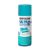 Rust-Oleum - Pintura En Spray Ultra Cover 2X Multiuso Turquesa Brillante 340 G