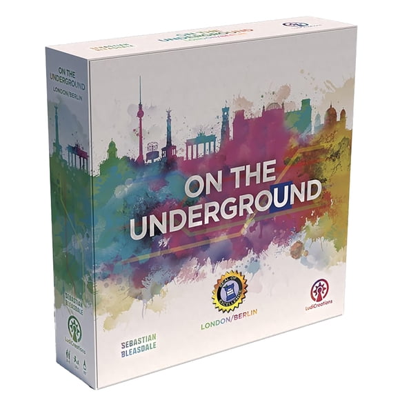 Juego de mesa LudiCreations On The Underground Londres/Berlín – Edición Deluxe