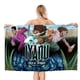 thumbnail image 1 of Iyanu Toalla de playa de secado rápido con diseño temático, regalo para mujeres y niñas, ideal para cumpleaños, fans, amantes de la música, uso en la playa o al aire libre, 78 × 180 cm, 1 of 6