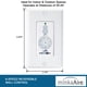 thumbnail image 3 of Control remoto MINKA-AIRE WC400 DC blanco, 3 of 7